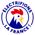 Logo Électrifions la France - Pour une énergie moins chère, plus souveraine et plus durable